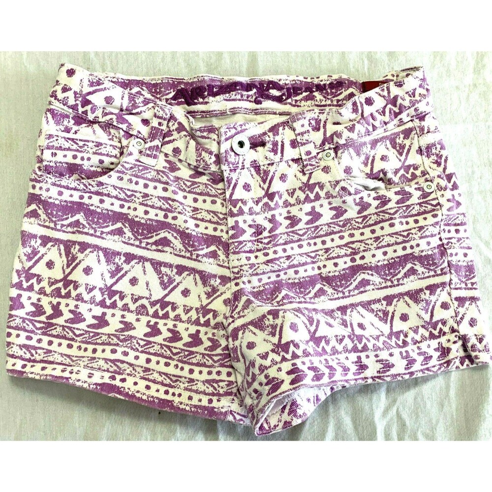 ARIZONA GIRLS JEANS SHORTS SIZE 12 - Picture 1 of 3